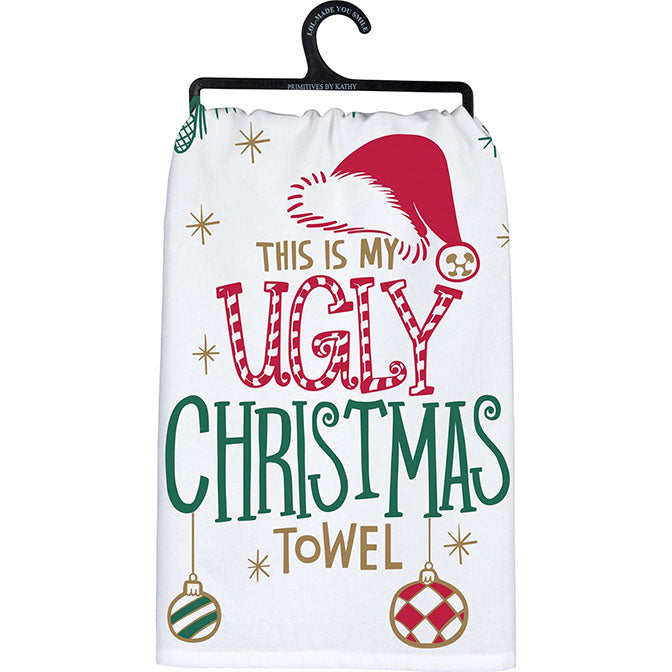 My Ugly Christmas Towel Kitchen Towel