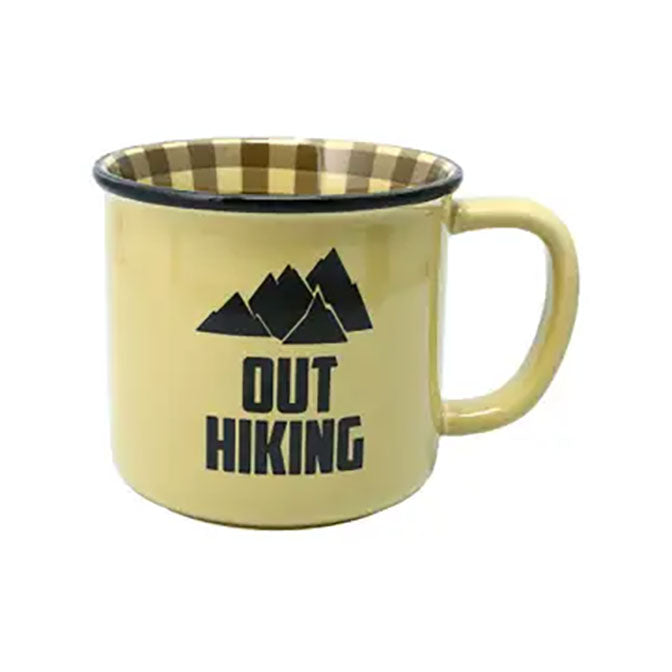 Out Hiking-18 oz mug