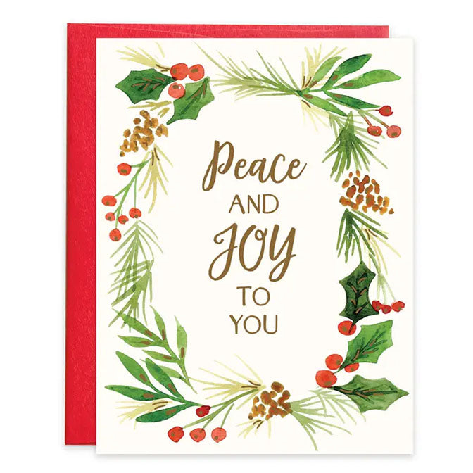 Christmas Card - Peace and Joy to You