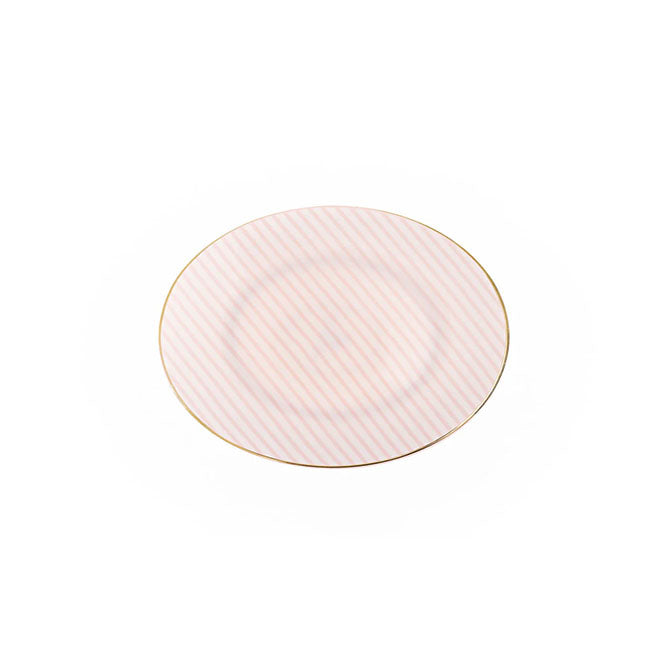 Stripe Appetizer Plate