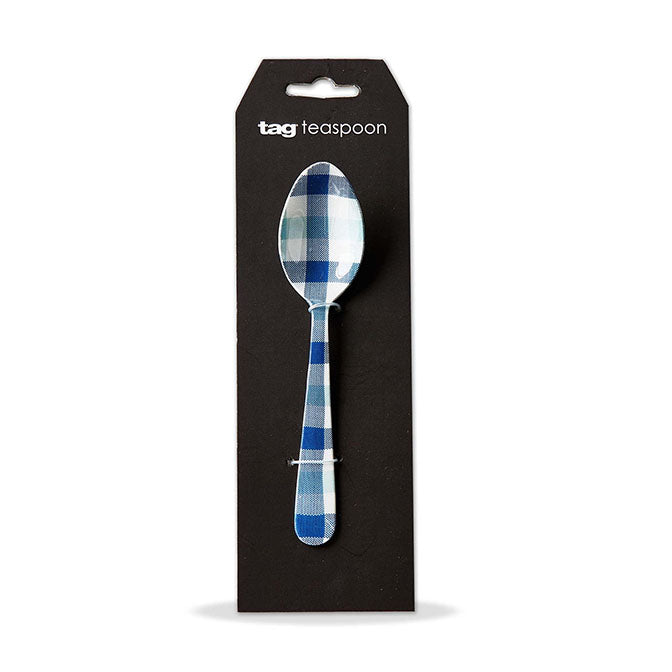Plaid Enamel Teaspoon