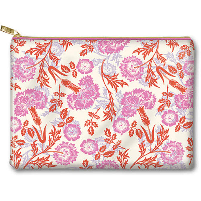 Prairie Rose Cream Large Glam Bag