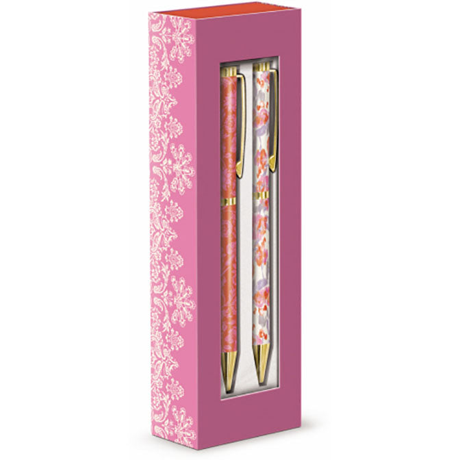 Prairie Rose Boxed Pen Set