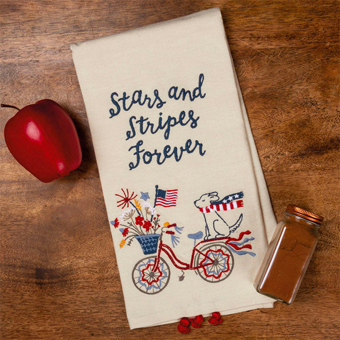 Stars And Stripes Forever Kitchen Towel