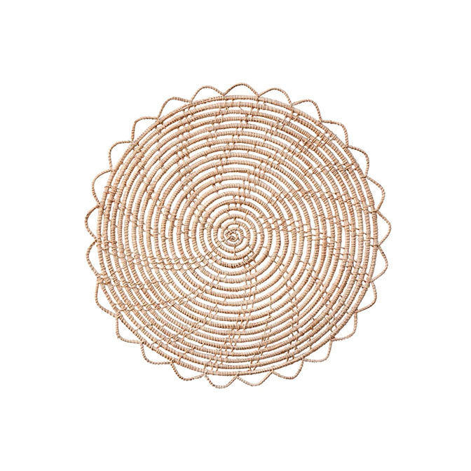 Natural Woven Palm Placemat