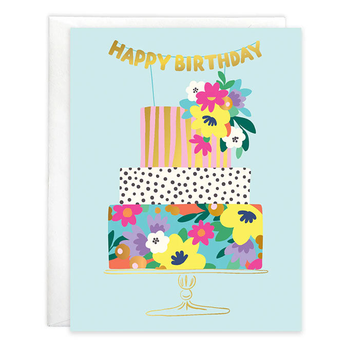 Birthday card - Sensational Cake