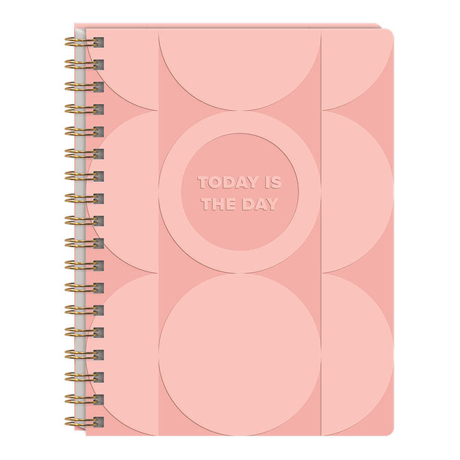 Statement Shapes Pink Undated Planner
