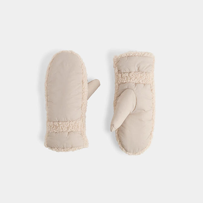 Sherpa Puff Mitten