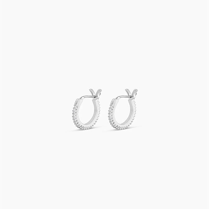 Shimmer Huggies-Silver