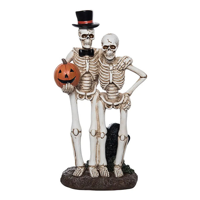 Skeleton Couple Figurine