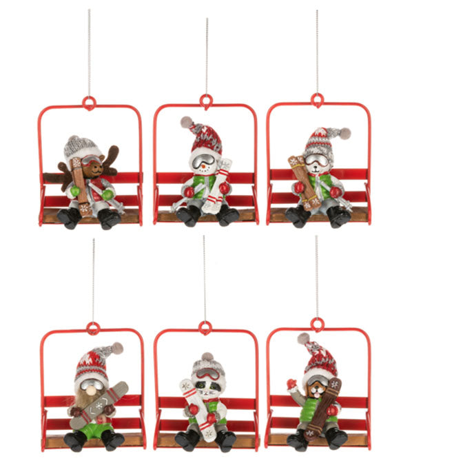 Ski Lodge Ornament