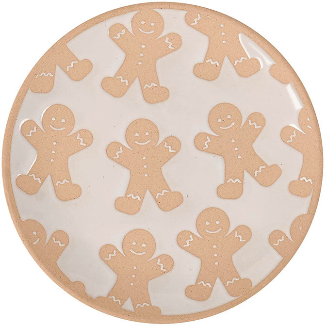 Small Gingerbread Man Plate