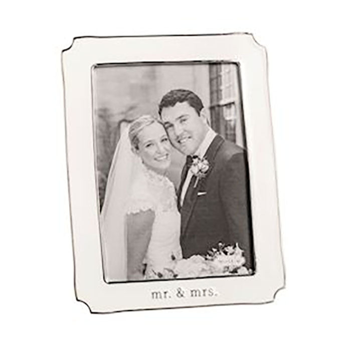 Small Mr. & Mrs. Enamel Frame