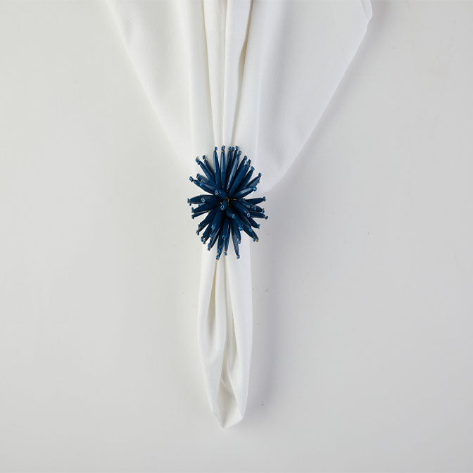 Spike Napkin Ring - Blue