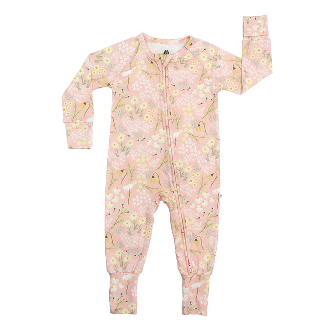Spring Meadow Bamboo Convertible Footie Romper