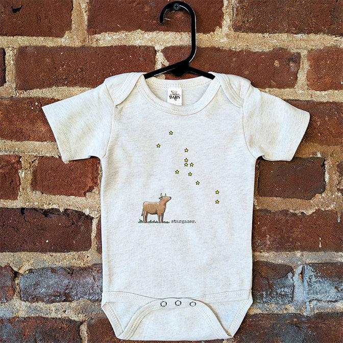 Stargazer Cow Constellation Onesie