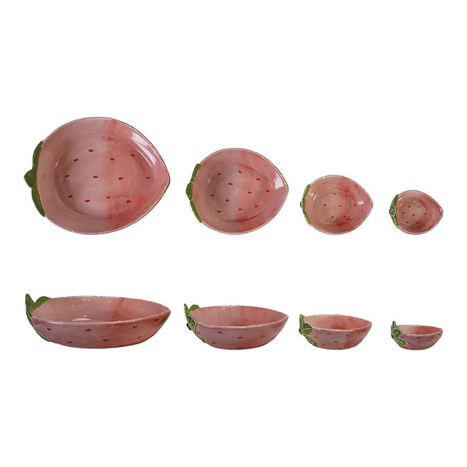 Strawberry Shaped Bowls