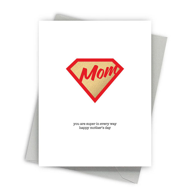 Super Mom Mother's Day Card