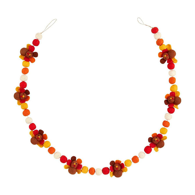 Turkey garland