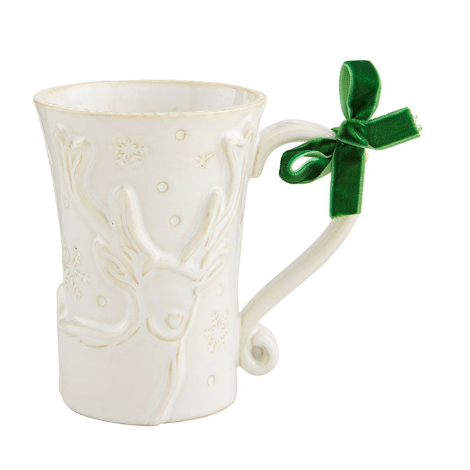 White Christmas Mug