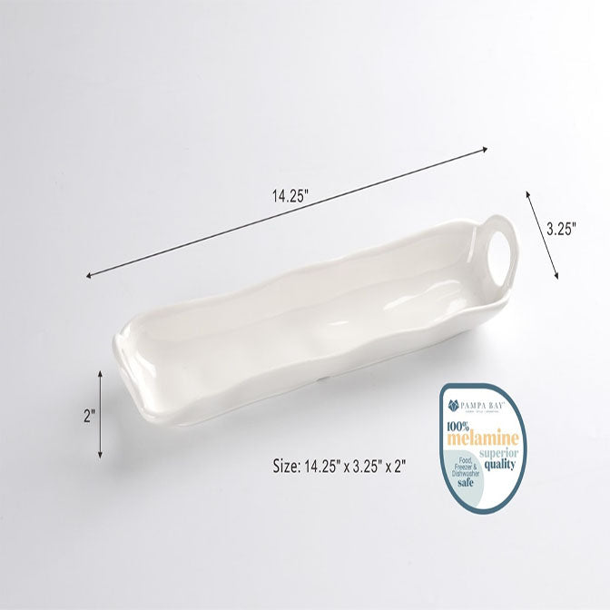 White Cracker Tray