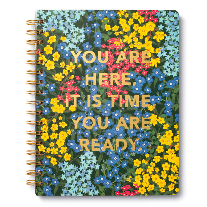 You Are Here, It Is Time, You Are Special Spiral Notebook
