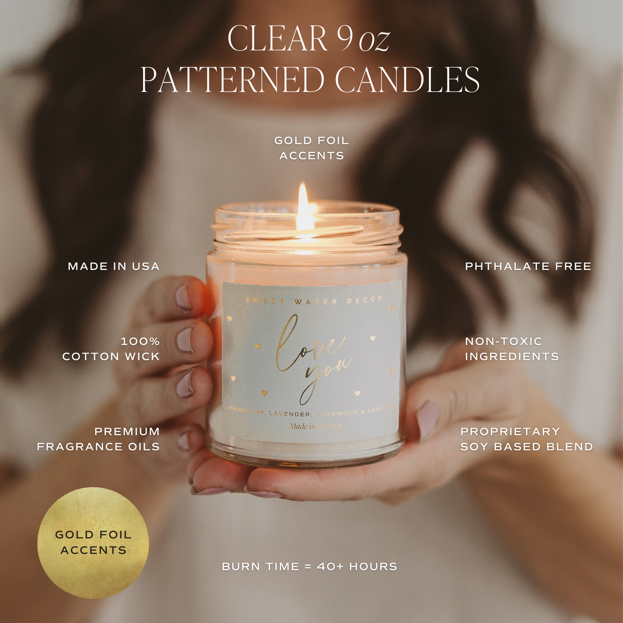Spa Day 9 oz Soy Candle - Home Decor & Gifts