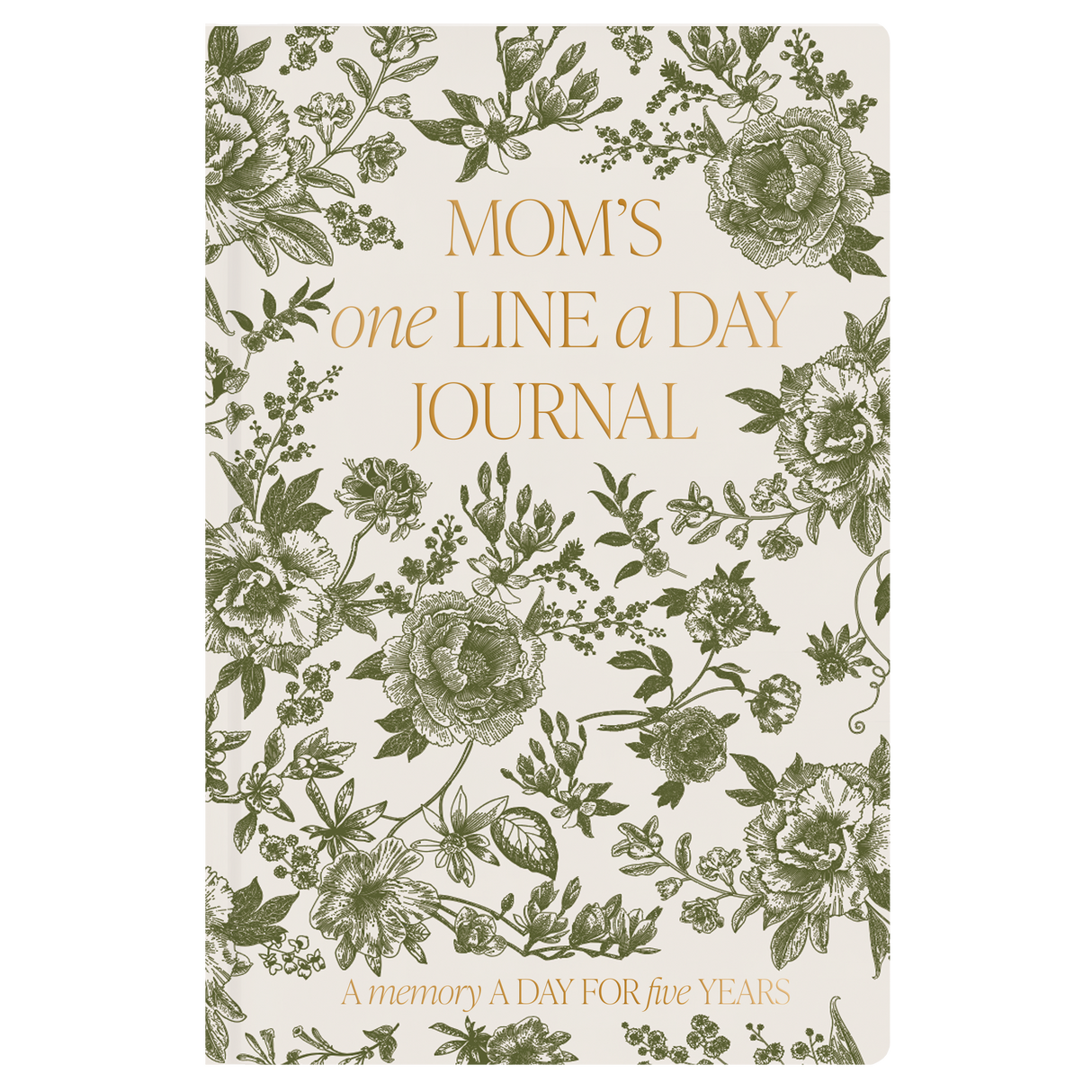 Mom's One Line A Day Leather Journal - Home Decor