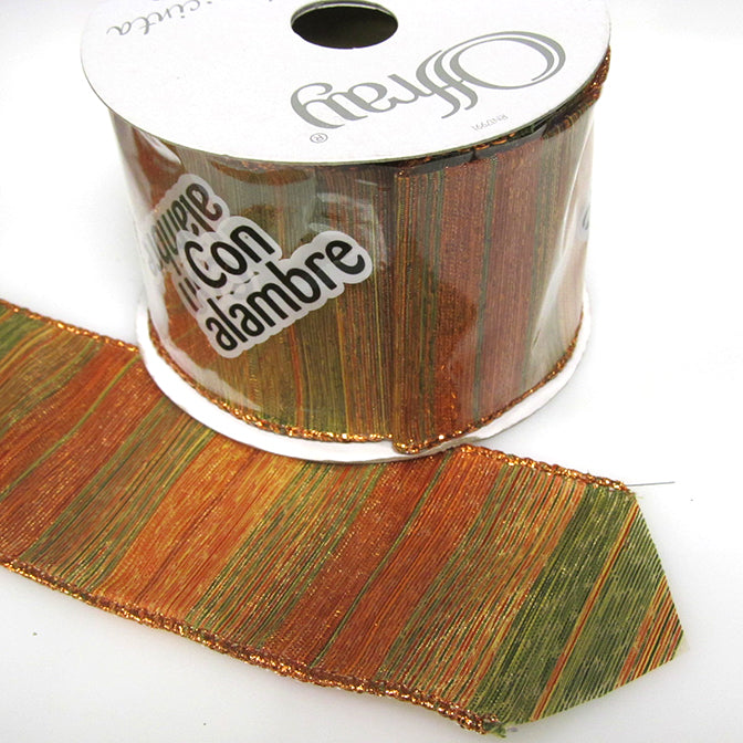 Nabilla 2.5" Wired Fall Ribbon