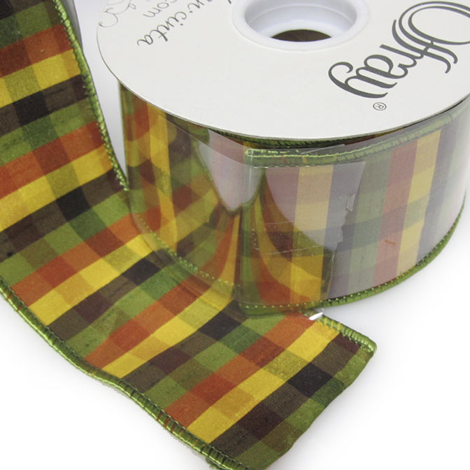 Fleming 2.5" x 10 yds Wired Fall Ribbon