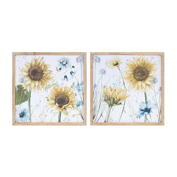Framed Floral Print