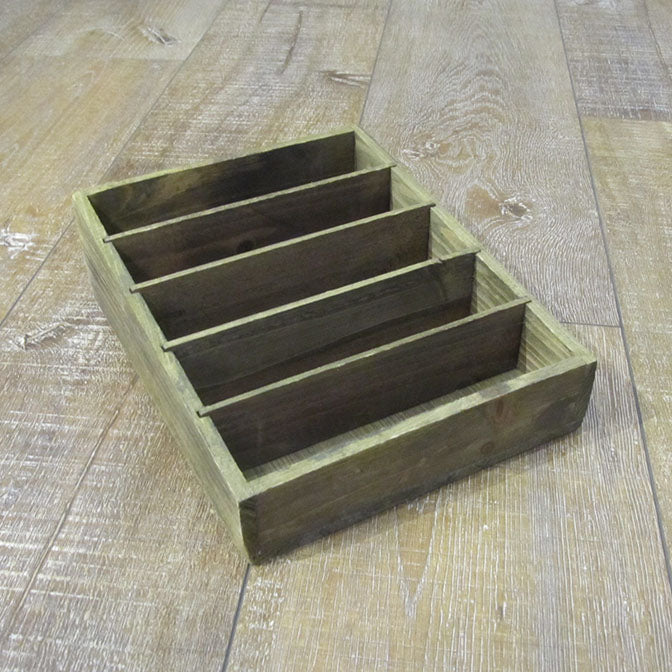 Wood Letter Organizer