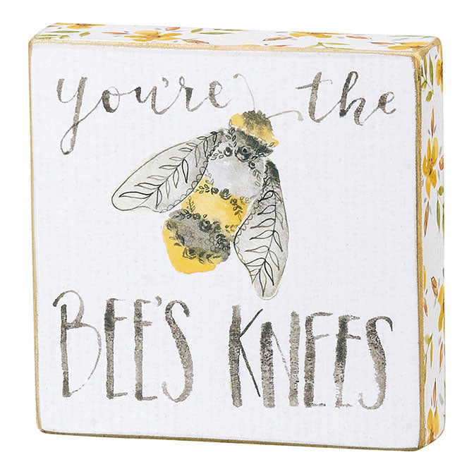 Bee's Kness Box Sign