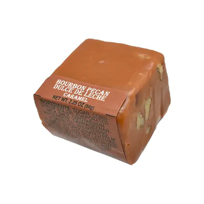 Bourbon Pecan Dulce De Leche Caramel Cube