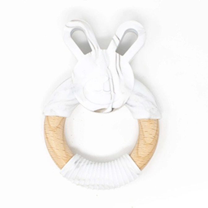 Bunny Teether Marble