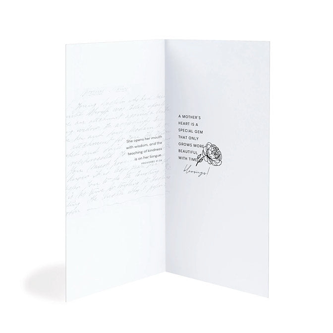 Mother's Heart Greeting Card