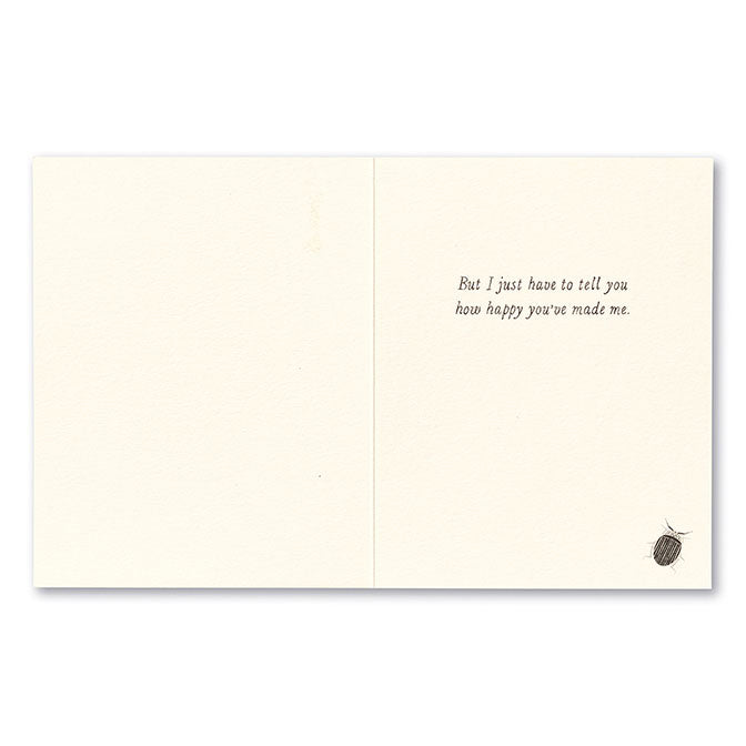 Sorry To Bug You Thank You Card