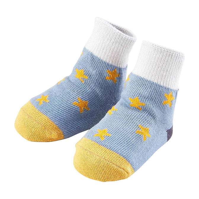 Color Block Star Sock
