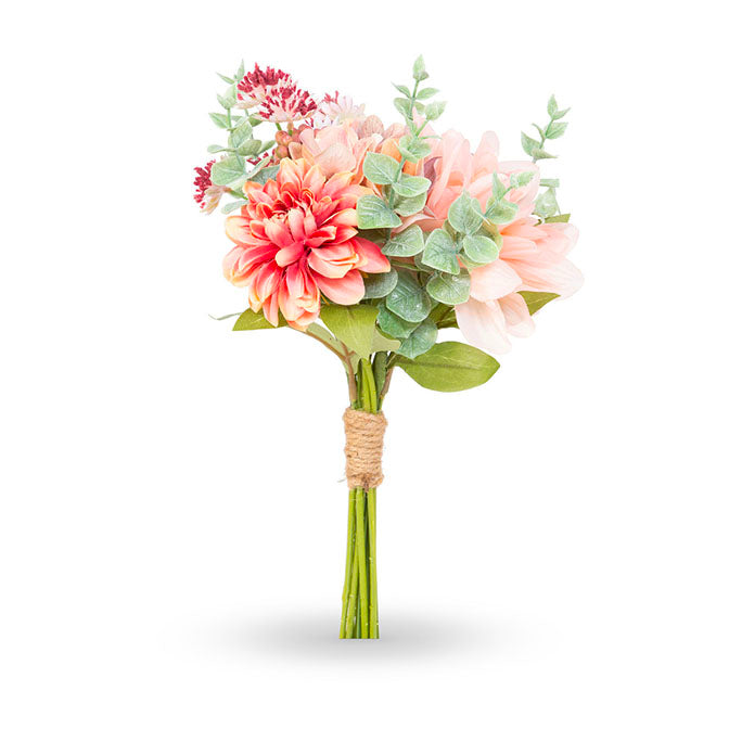 Dahlia and Eucalyptus Market Bouquet