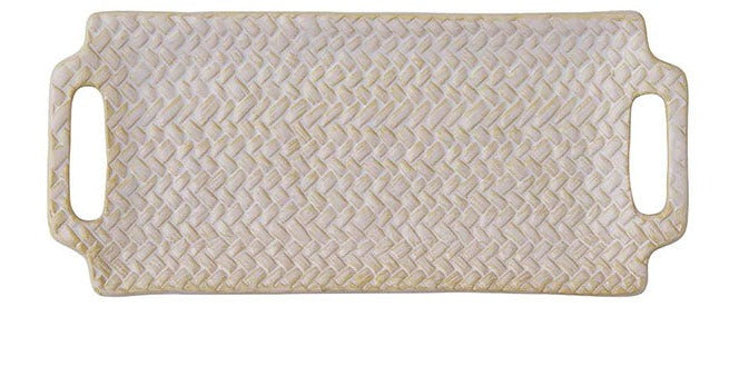 Basket Weave garnish tray