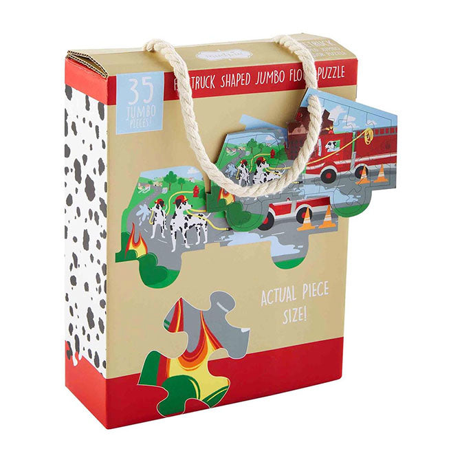 Firetruck Shaped Puzzle