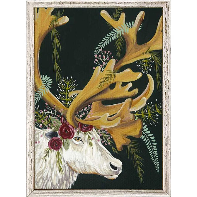 Flora & Fauna-Prancer Canvas