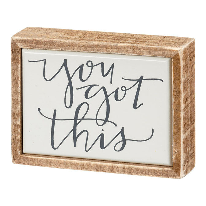 Got This Mini Box Sign