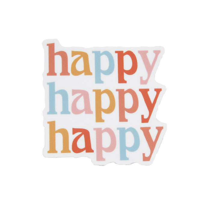Happy, Happy, Happy Sticker