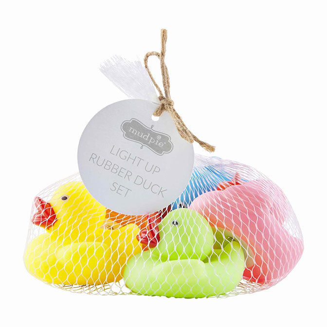 Light-Up Duck Bath Toy Set