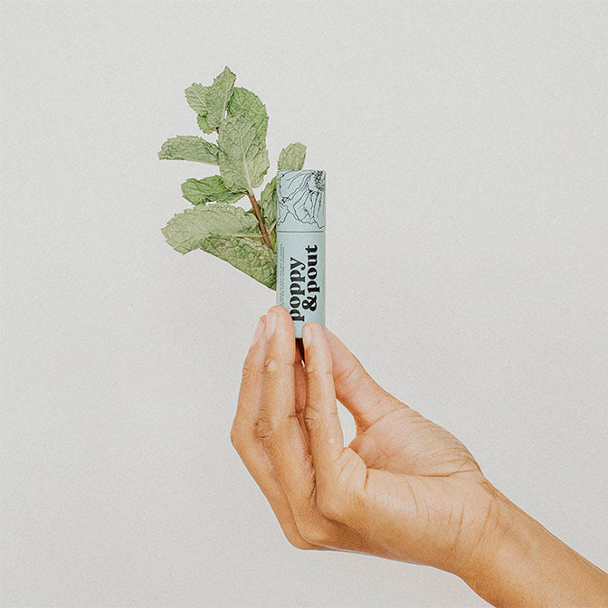 Poppy & Pout Sweet Mint Lip Balm