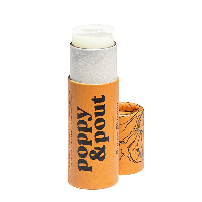 Poppy & Pout Orange Blossom Lip Balm
