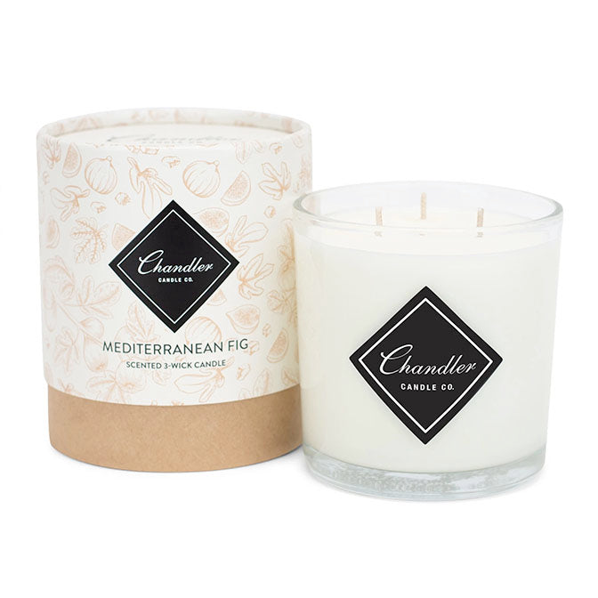 3 Wick Mediterranean Fig Candle