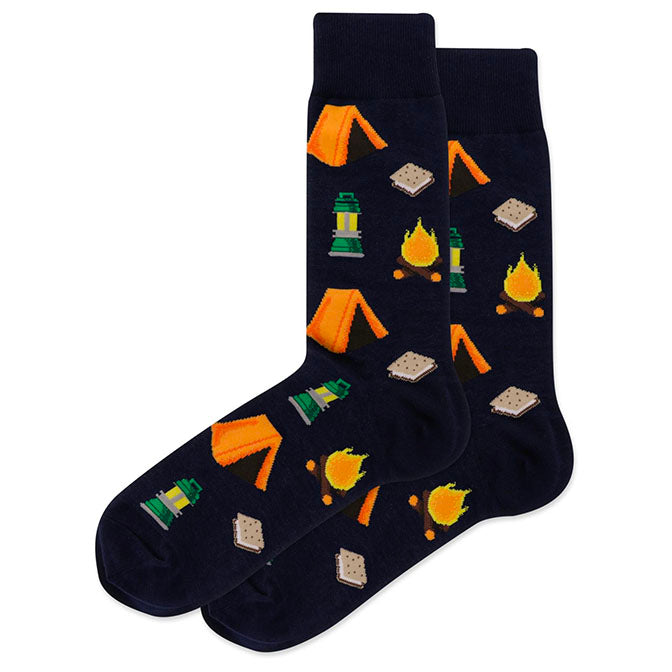 Mens Camping Crew Sock