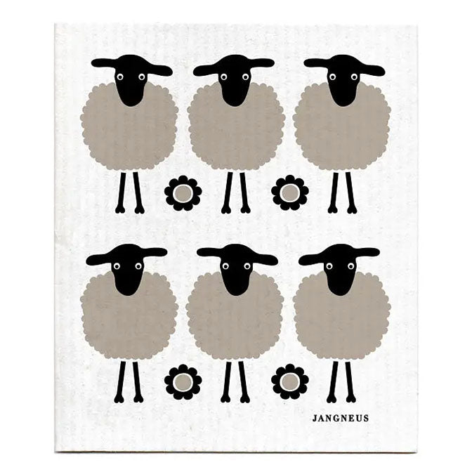 Mini-Sheep Swedish Dishcloth